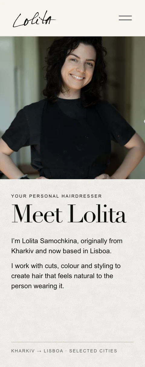 Lolita Mark & Websäit — Aféierung an d'Servicer